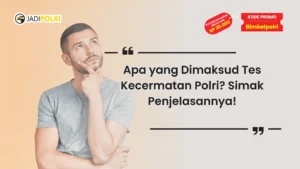 apa itu tes kecermatan polri