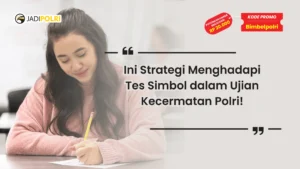 tes kecermatan polri simbol