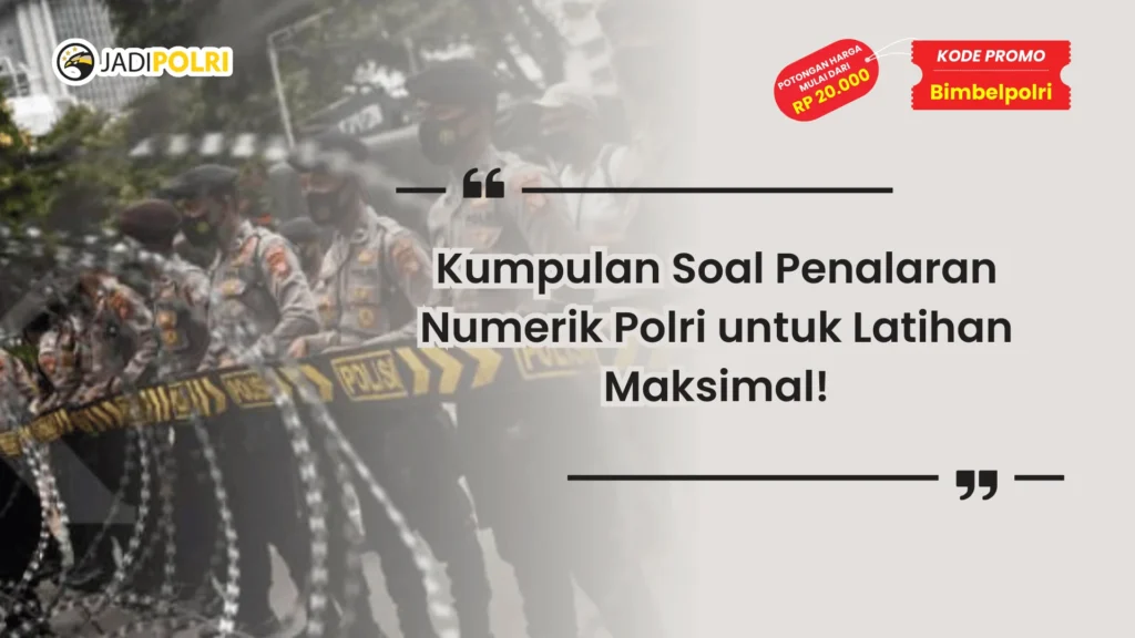kumpulan soal penalaran numerik polri