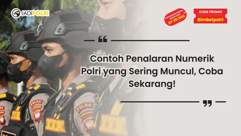 contoh penalaran numerik polri