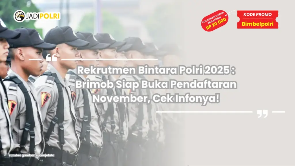 rekrutmen bintara polri