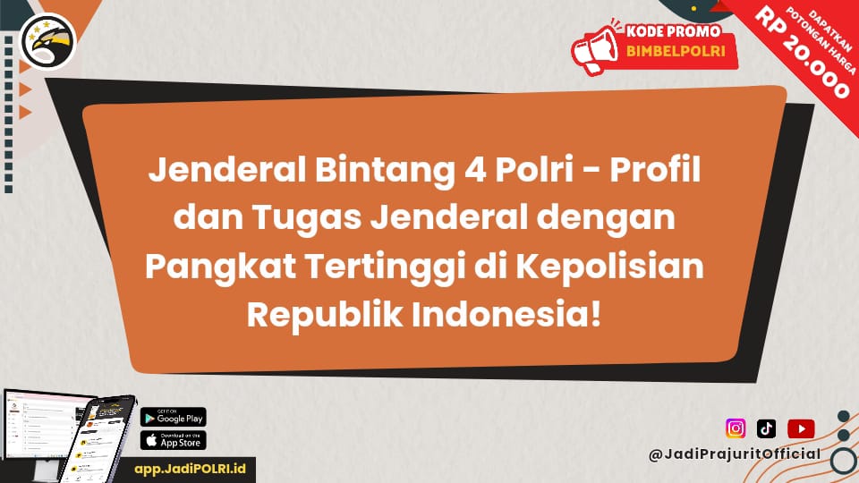 Jenderal Bintang 4 Polri