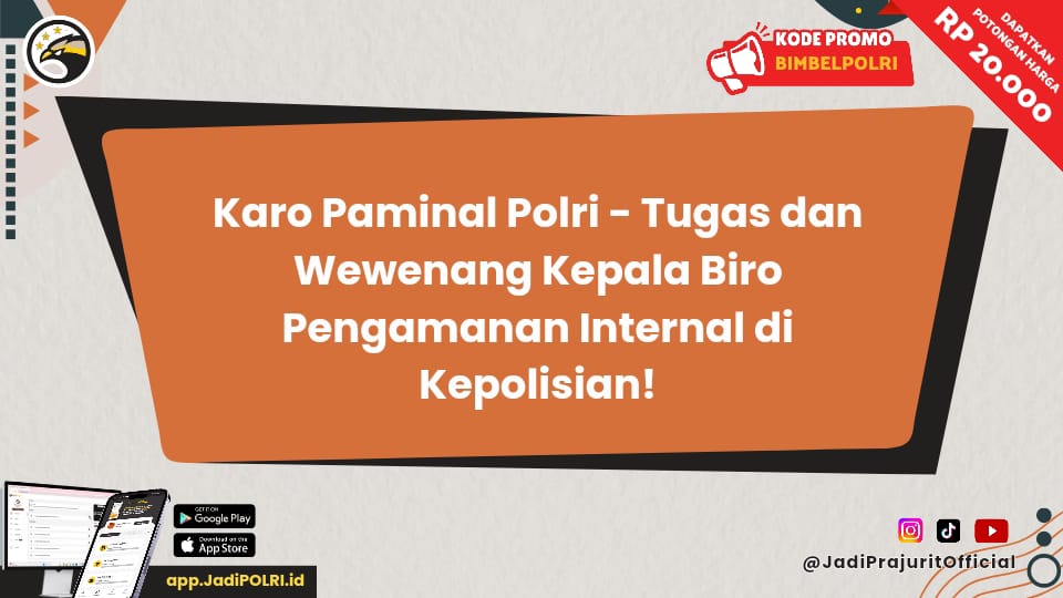 Karo Paminal Polri