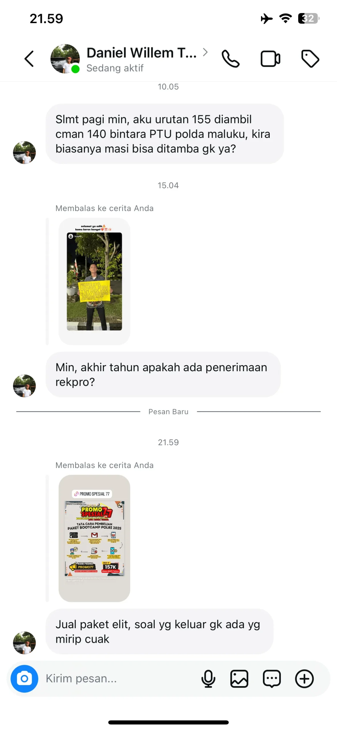 bimbel tes polri 2025