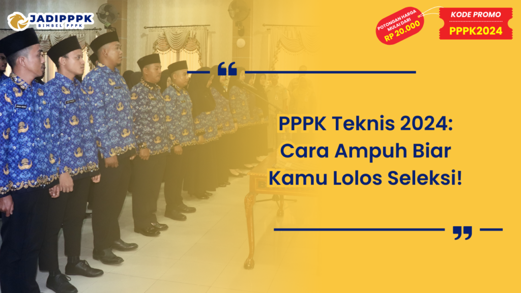 PPPK Teknis 2024