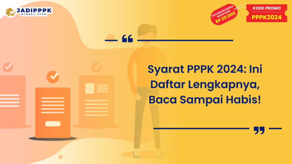 Syarat PPPK 2024