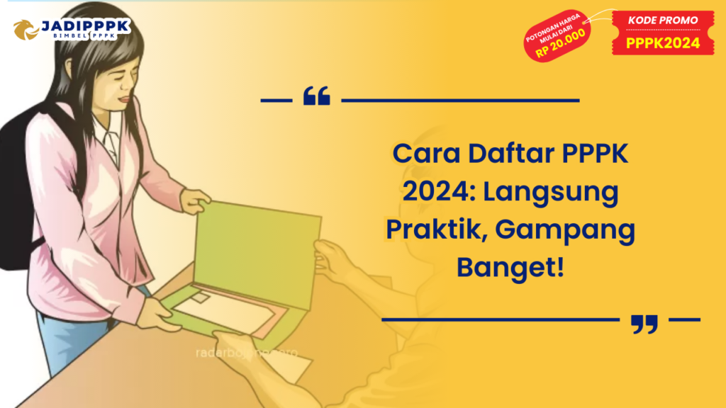 Cara Daftar PPPK 2024