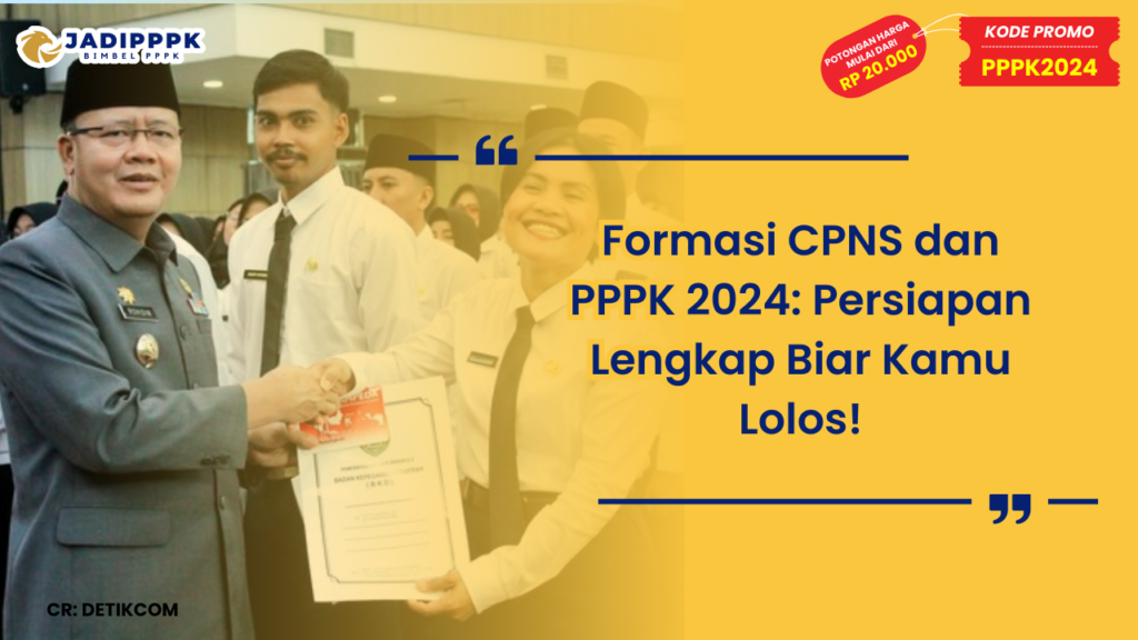 Formasi CPNS dan PPPK 2024