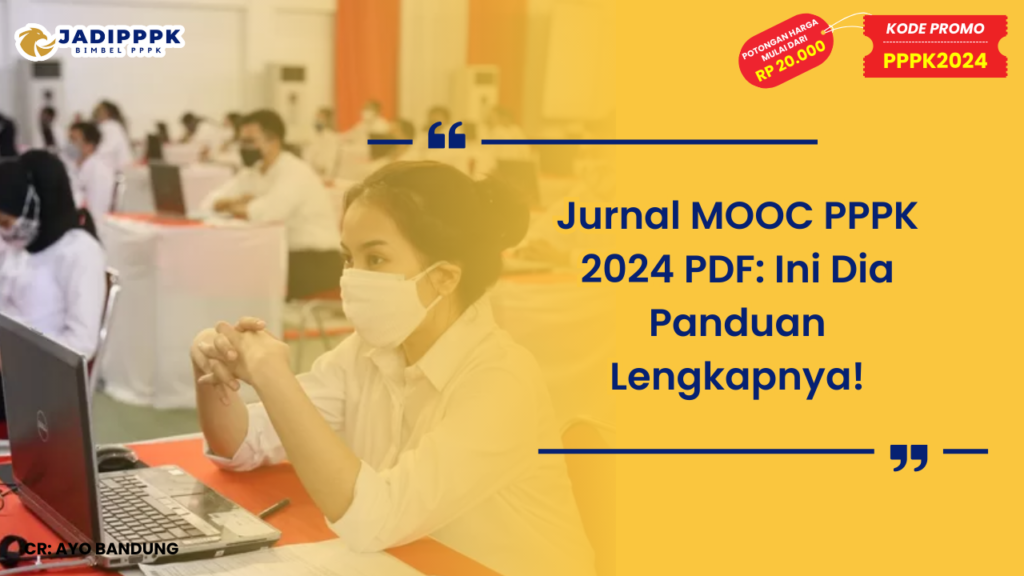 Jurnal MOOC PPPK 2024 PDF