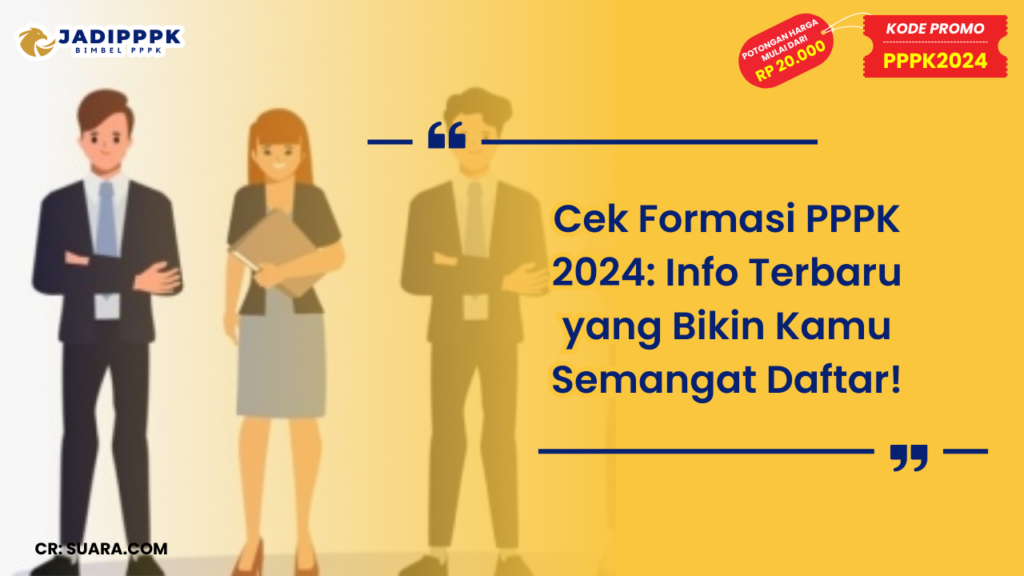 Cek Formasi PPPK 2024