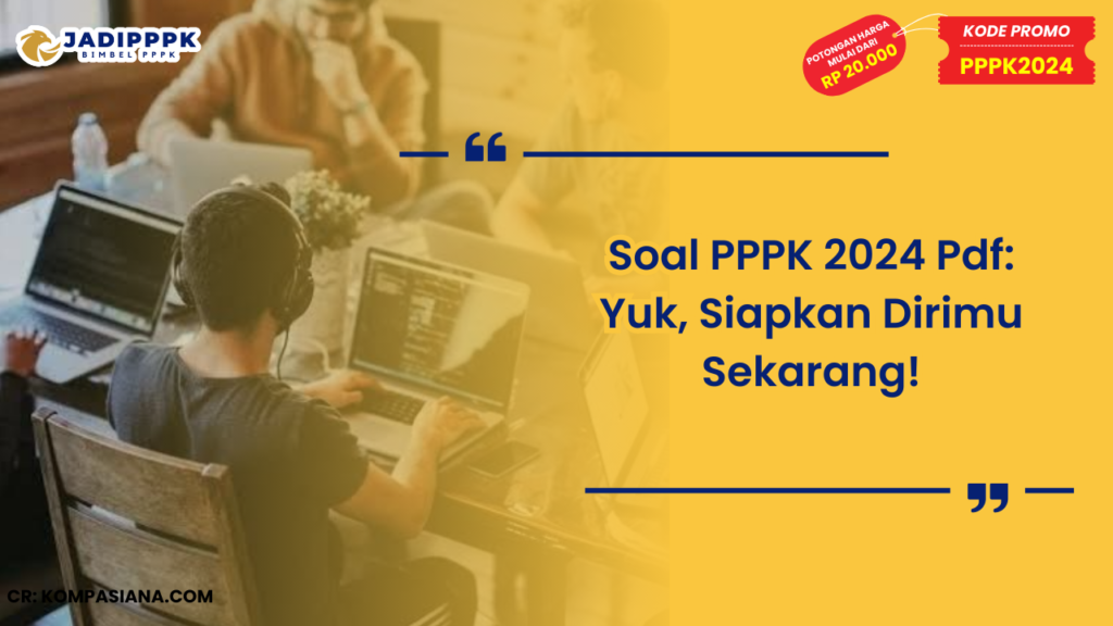 Soal PPPK 2024 Pdf