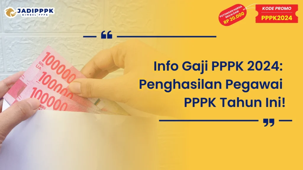 Info Gaji PPPK 2024