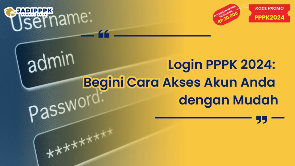 Login PPPK 2024
