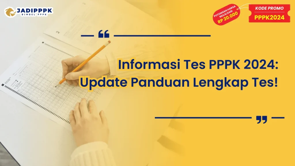 Informasi Tes PPPK 2024