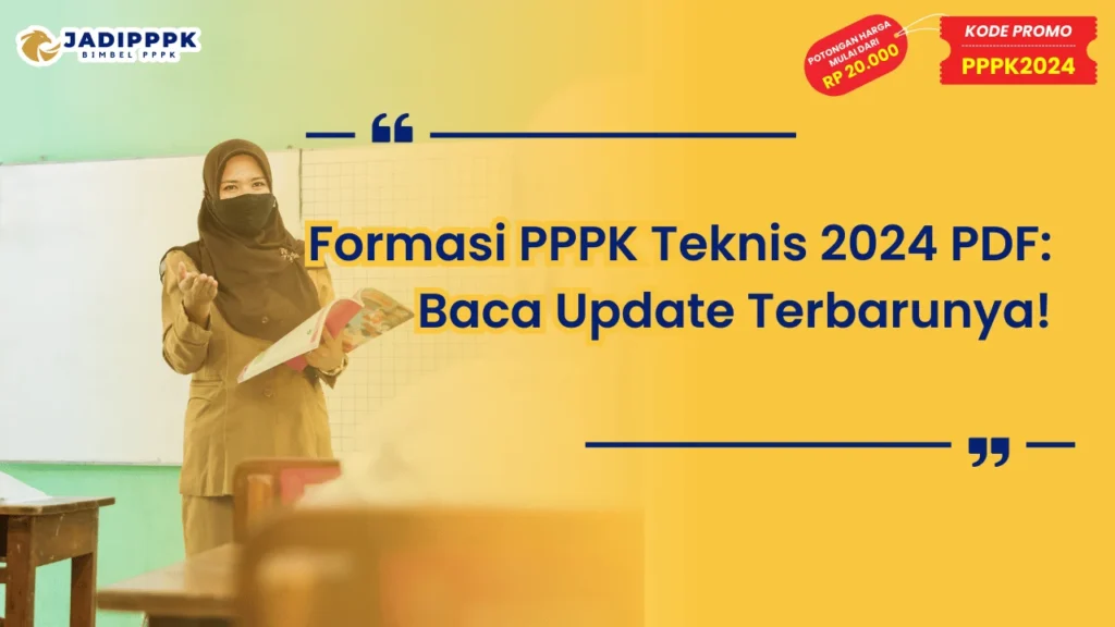 Jadwal Seleksi PPPK Guru 2024