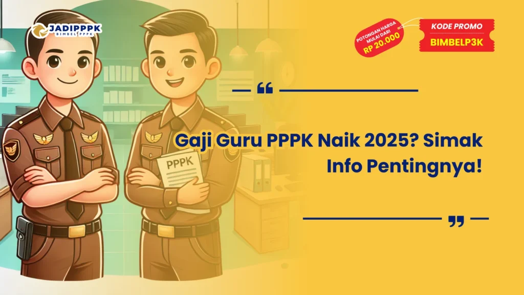 Gaji Guru PPPK Naik 2025