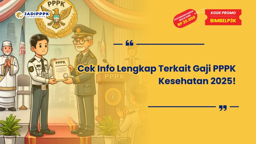 Gaji PPPK Kesehatan 2025