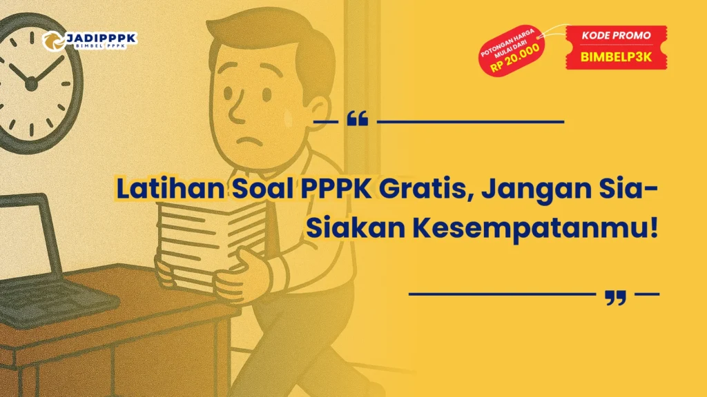 Latihan Soal PPPK Gratis