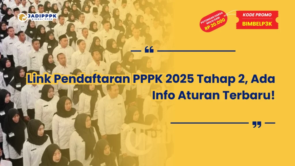 Link Pendaftaran PPPK 2025 Tahap 2