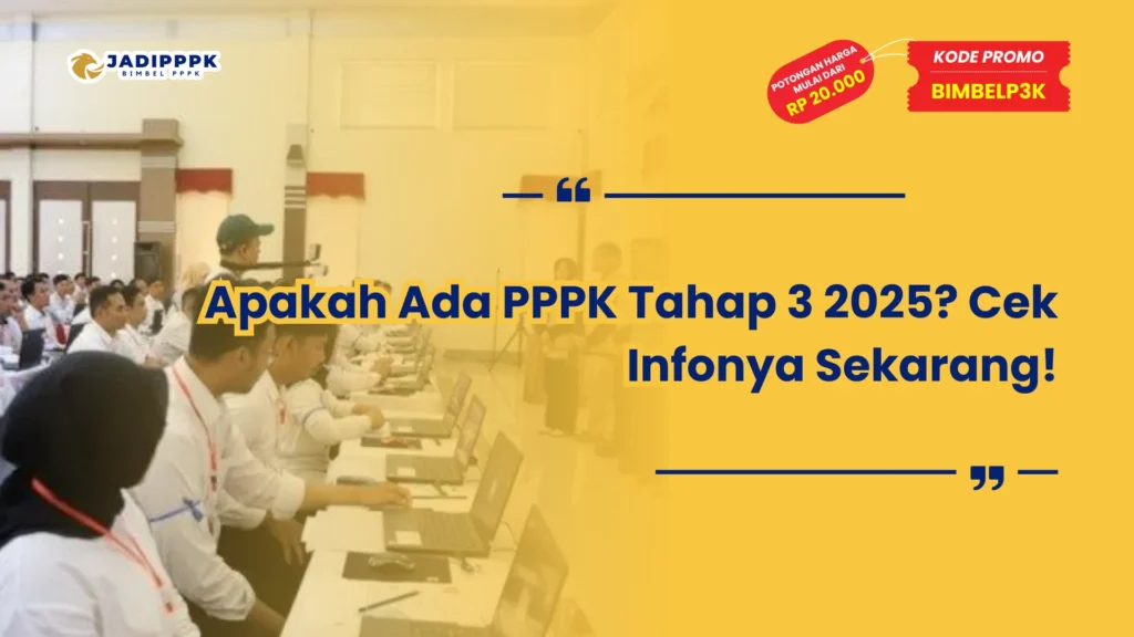 PPPK Tahap 3 2025