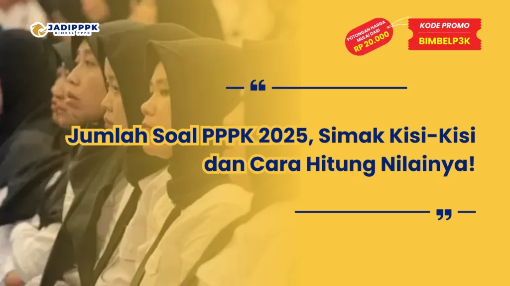 Jumlah Soal PPPK 2025
