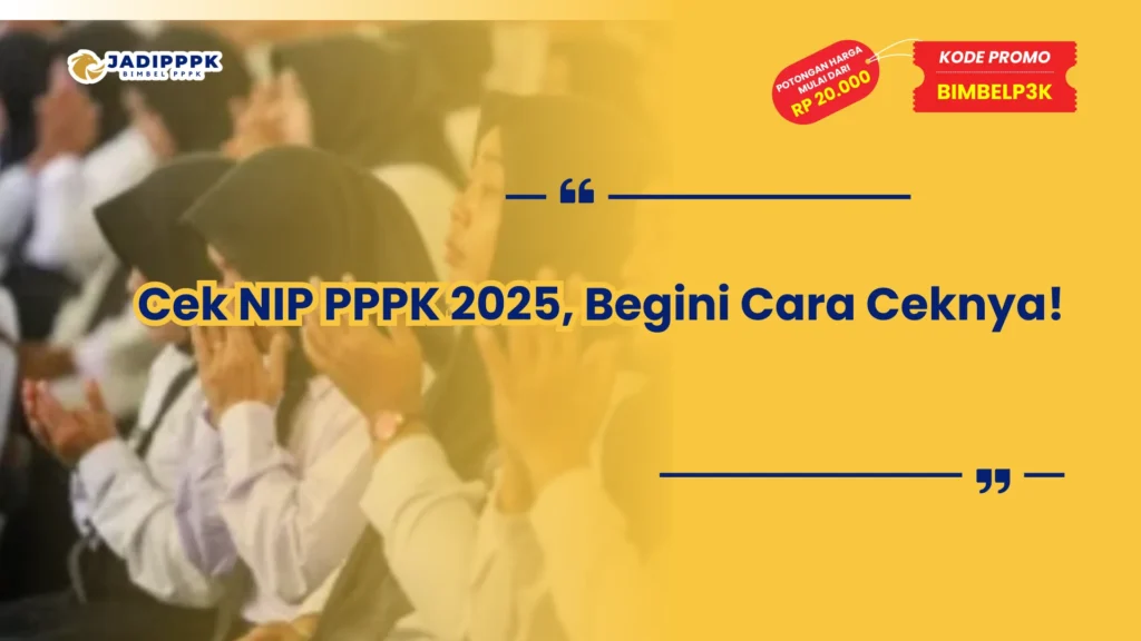 Cek NIP PPPK 2025