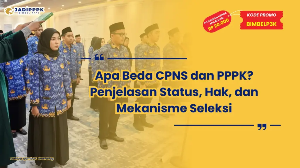 apa beda cpns dan pppk
