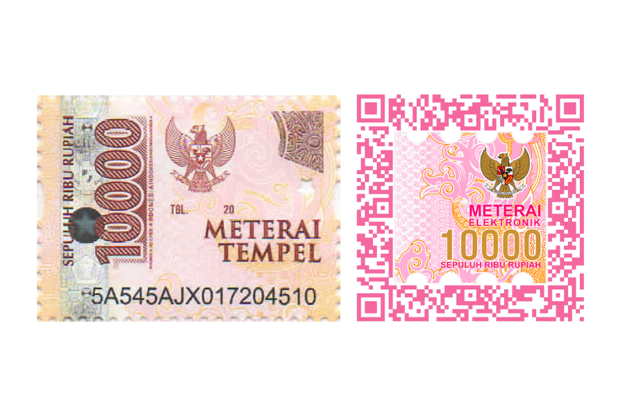 Dasar Hukum Penggunaan Meterai Elektronik
