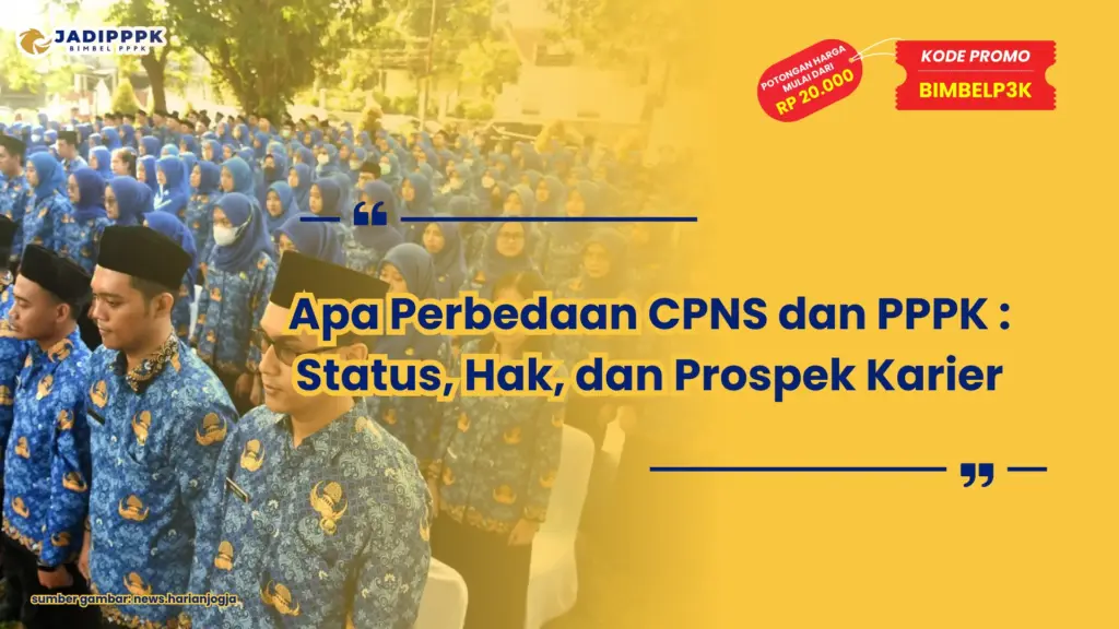 apa perbedaan cpns dan pppk