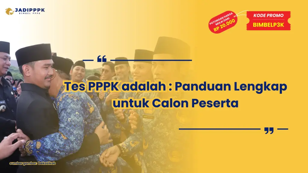 tes pppk adalah