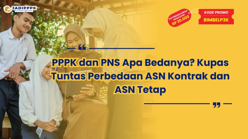 pppk dan pns apa bedanya