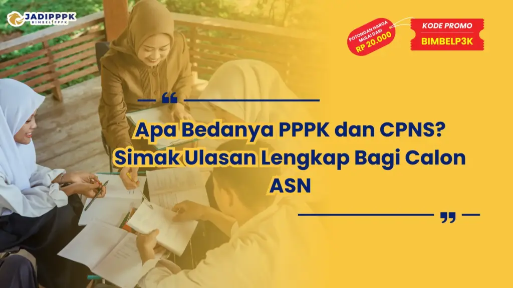 apa bedanya pppk dan cpns