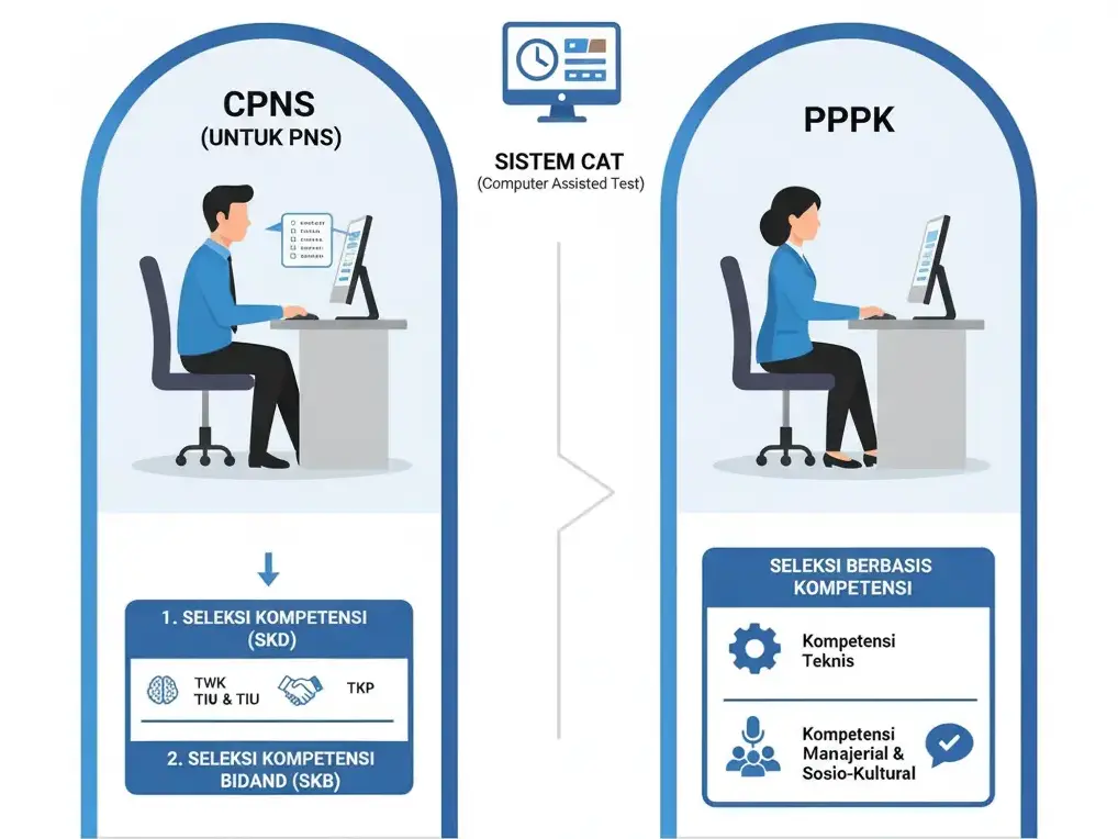 Mekanisme Seleksi ASN: CPNS vs PPPK