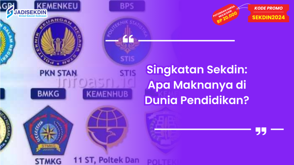 Singkatan Sekdin