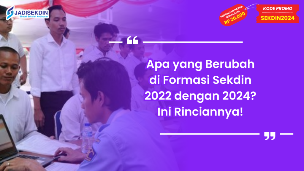 Formasi Sekdin 2022