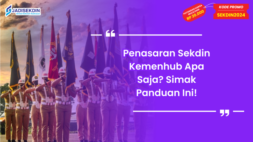 sekdin kemenhub apa saja