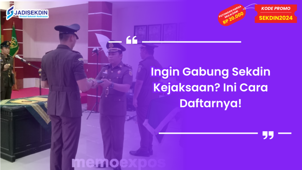 sekdin kejaksaan