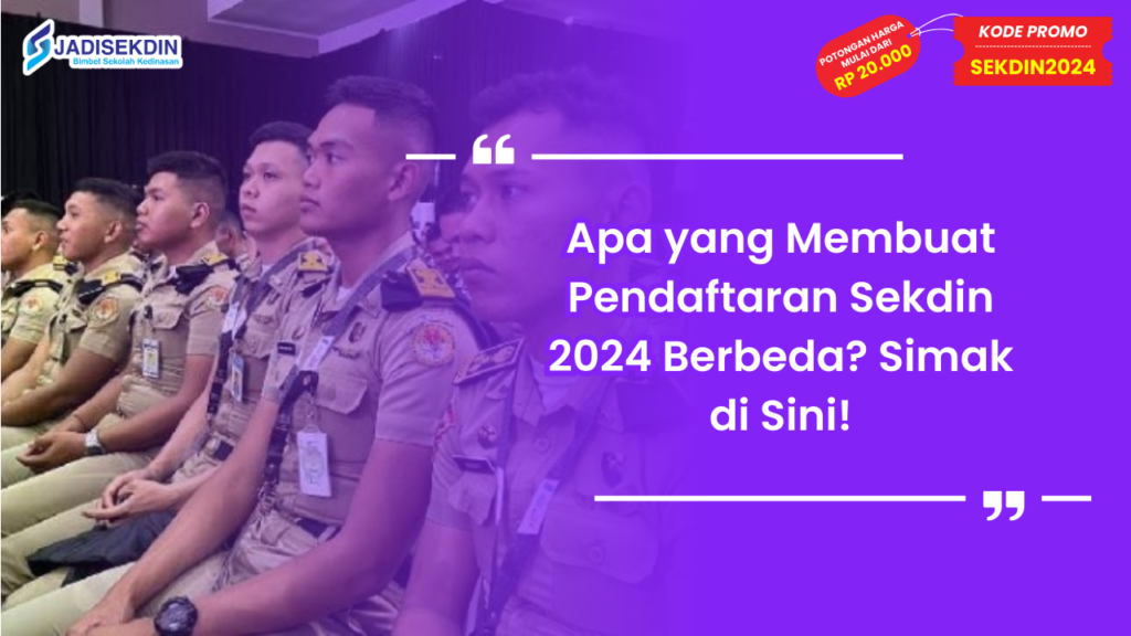 Pendaftaran Sekdin 2024