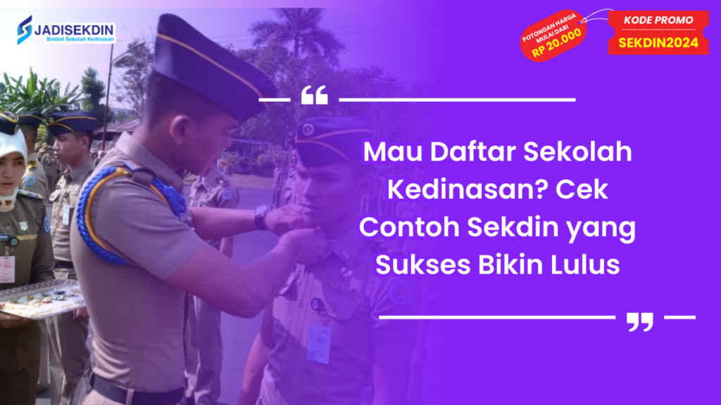 contoh sekdin