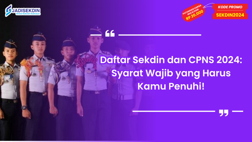 Daftar Sekdin dan CPNS