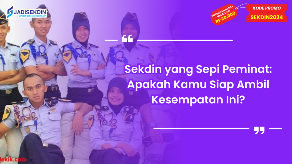 Sekdin yang Sepi Peminat