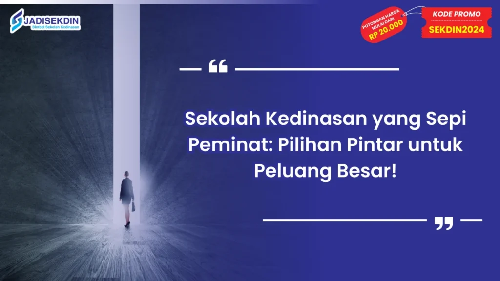 Sekolah Kedinasan yang Sepi Peminat