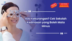 sekolah kedinasan yang boleh mata minus