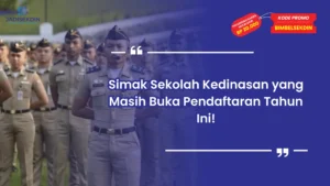 sekolah kedinasan yang masih buka pendaftaran