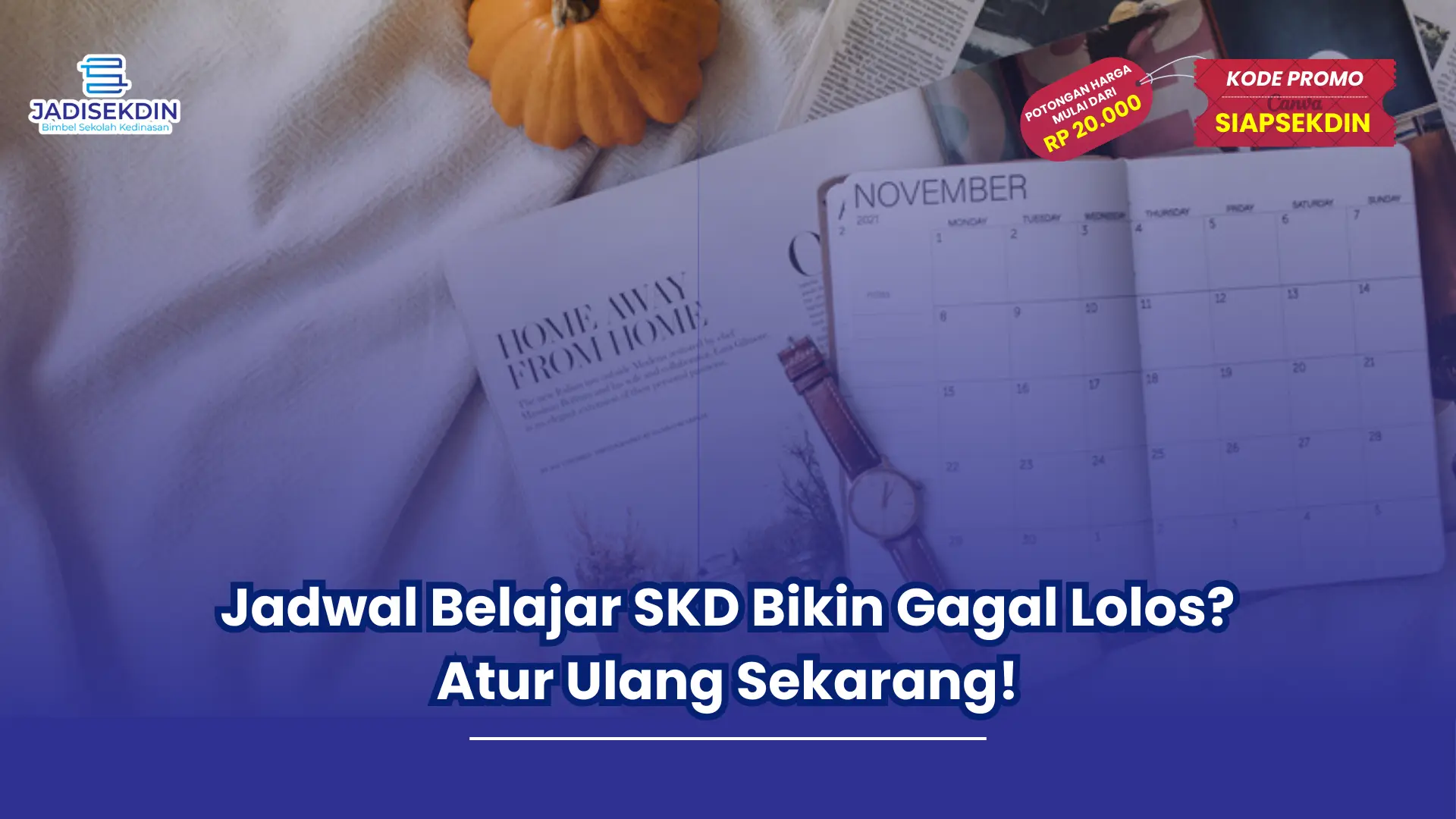 jadwal belajar skd