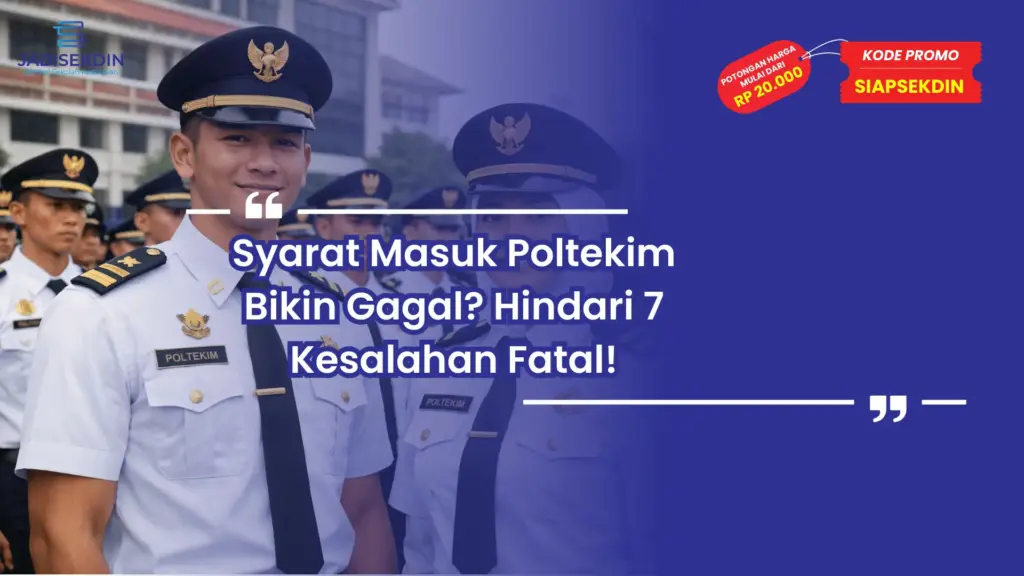 syarat masuk poltekim