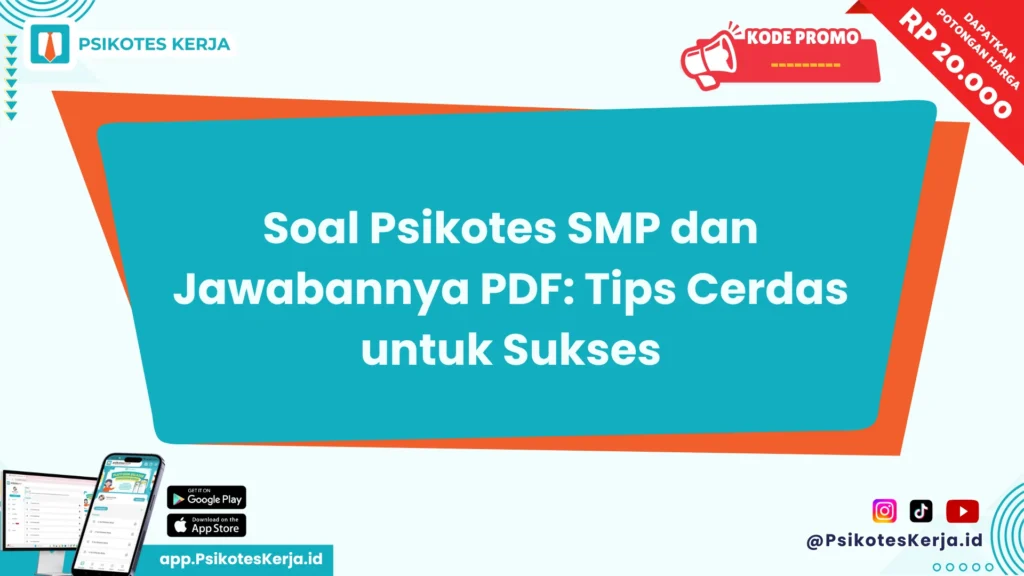Soal Psikotes SMP dan Jawabannya PDF