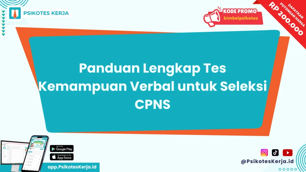 Tes Kemampuan Verbal untuk Seleksi CPNS