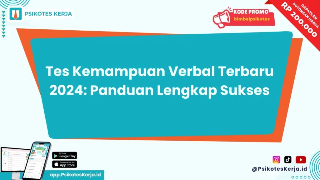 Tes Kemampuan Verbal Terbaru 2024
