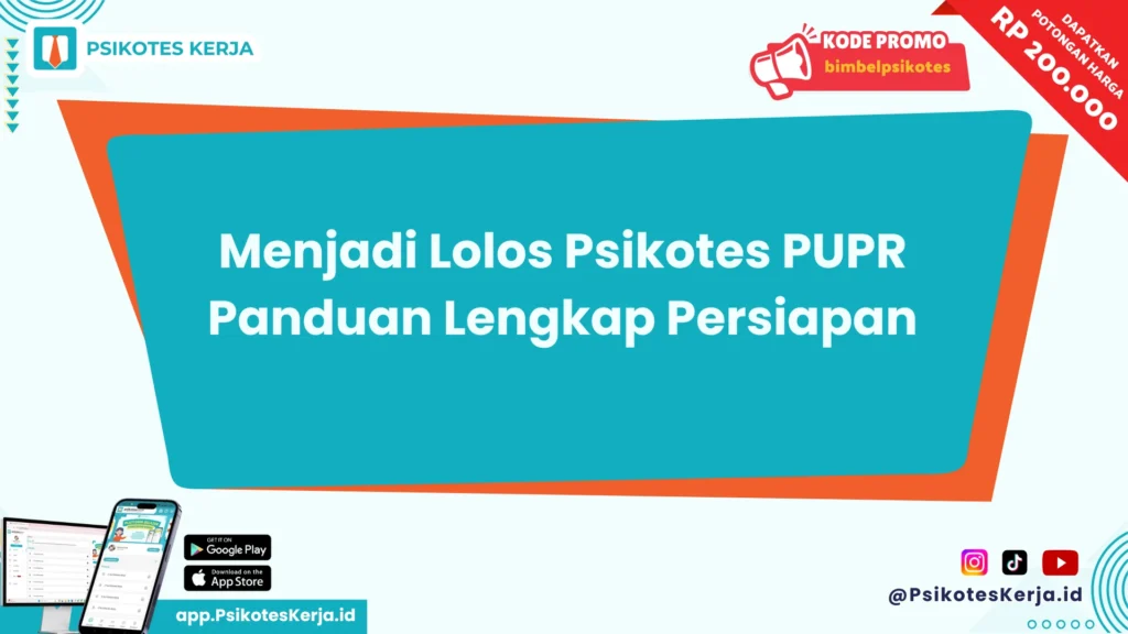 Psikotes PUPR Panduan Lengkap Persiapan